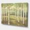 Designart - Aspens Neutral Forest - Traditional Gallery-wrapped Canvas
